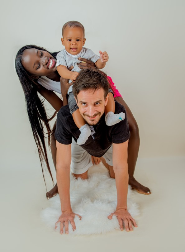 Antonín Bárta s rodinou